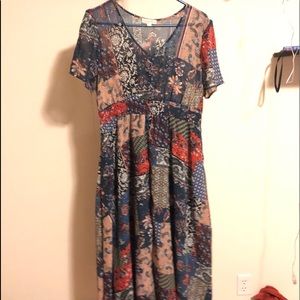 Patchwork dress